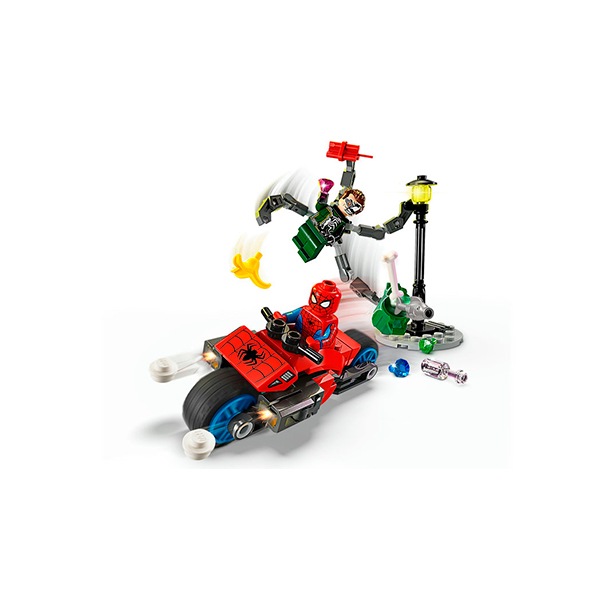 76275 Lego Super Heroes Marvel - Perseguição de motocicleta: Homem-Aranha vs. Doutor Ock - Imagem 3