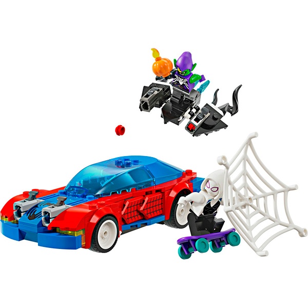 76279 Lego Super Heroes Marvel - Homem-Aranha e carro de corrida Venomized Green Goblin - Imagem 2