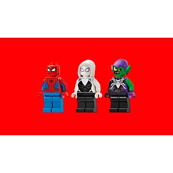 76279 Lego Super Heroes Marvel - Homem-Aranha e carro de corrida Venomized Green Goblin - Imagem 4
