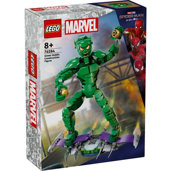 Lego 76284 Super Heroes Marvel - La Figura para Construir: Duende Verde - Imagen 1