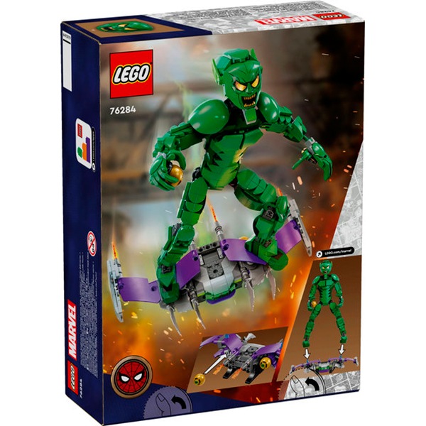 Lego 76284 Super Heroes Marvel - La Figura para Construir: Duende Verde - Imagen 1