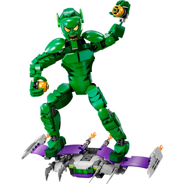 Lego 76284 Super Heroes Marvel - La Figura para Construir: Duende Verde - Imagen 2