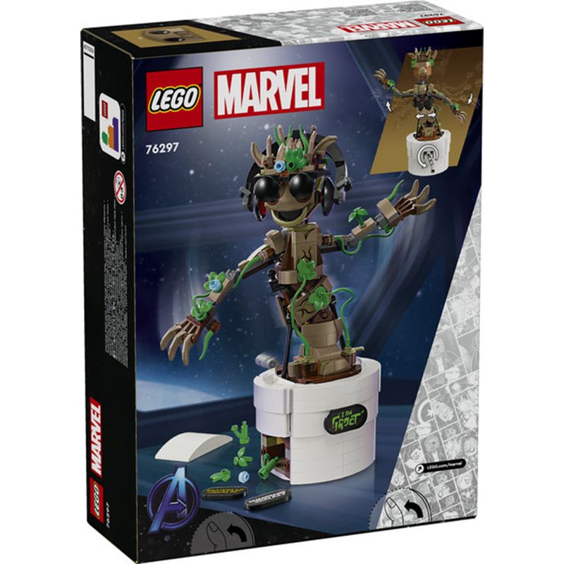 Lego Super Heroes 76297 - Dançando Groot - Imagem 