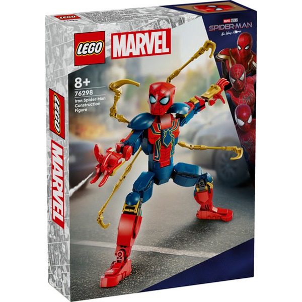 Lego 76298 Super Heroes Marvel - Figura para Construir: Iron Spider-Man - Imagen 1