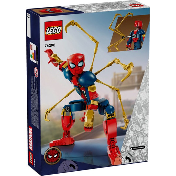 Lego 76298 Super Heroes Marvel - Figura para Construir: Iron Spider-Man - Imagen 1