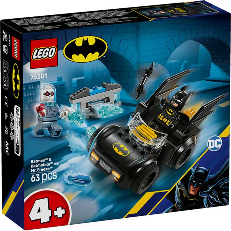 Lego Batman 76301 - Batman y Batmóvil vs. Mr. Freeze