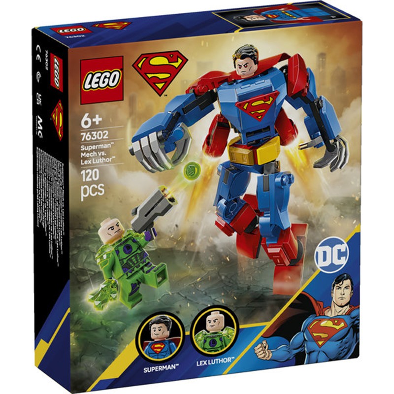Lego DC 76302 - Armadura Robótica de Superman vs. Lex Luthor