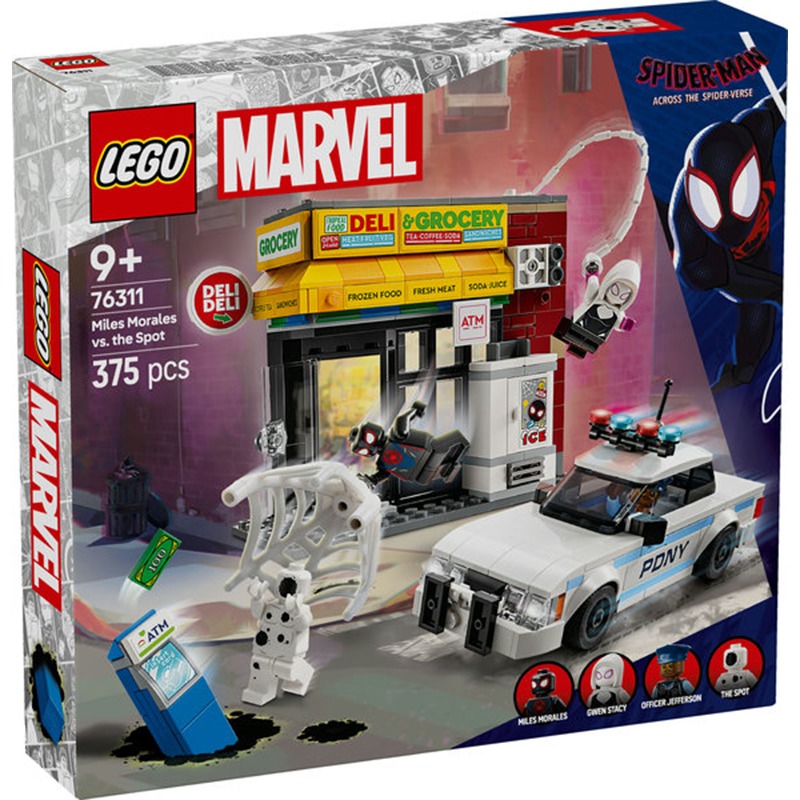 Lego Marvel 76311 - Multiverso Arácnido: Miles Morales vs. Mancha