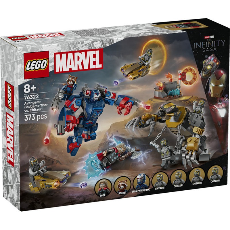Lego Marvel 76322 - Thor de Vingadores: Endgame vs Chitauri