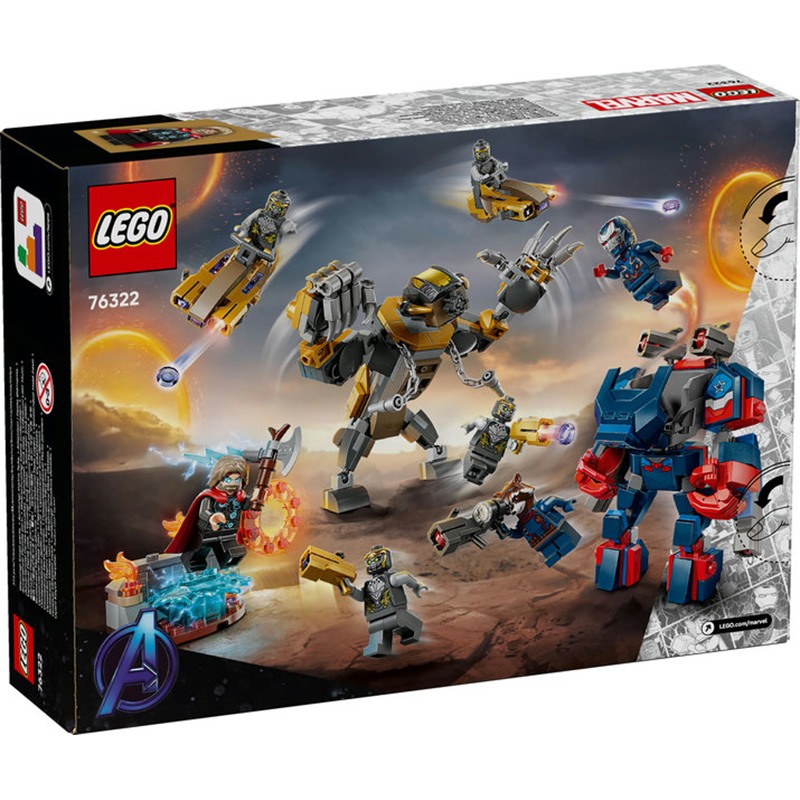 Lego Marvel 76322 - Thor de Vingadores: Endgame vs Chitauri - Imagem 1