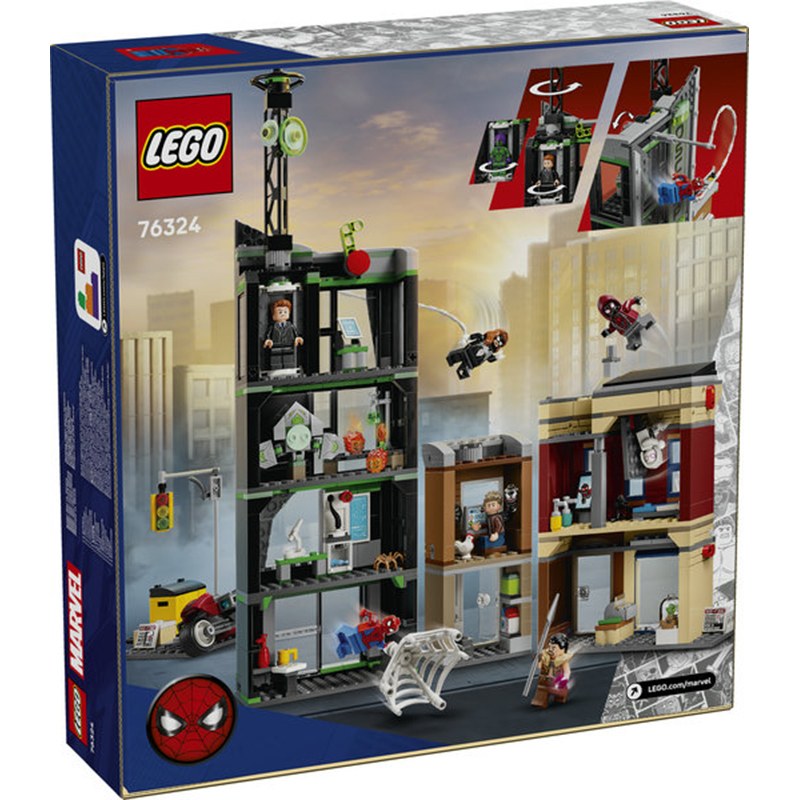 Lego Marvel 76324 - Spider-Man vs Oscorp - Imagem 1