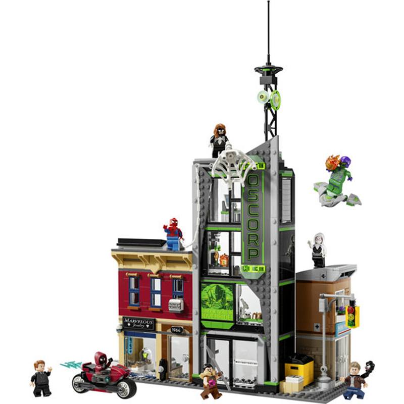 Lego Marvel 76324 - Spider-Man vs Oscorp - Imagem 2