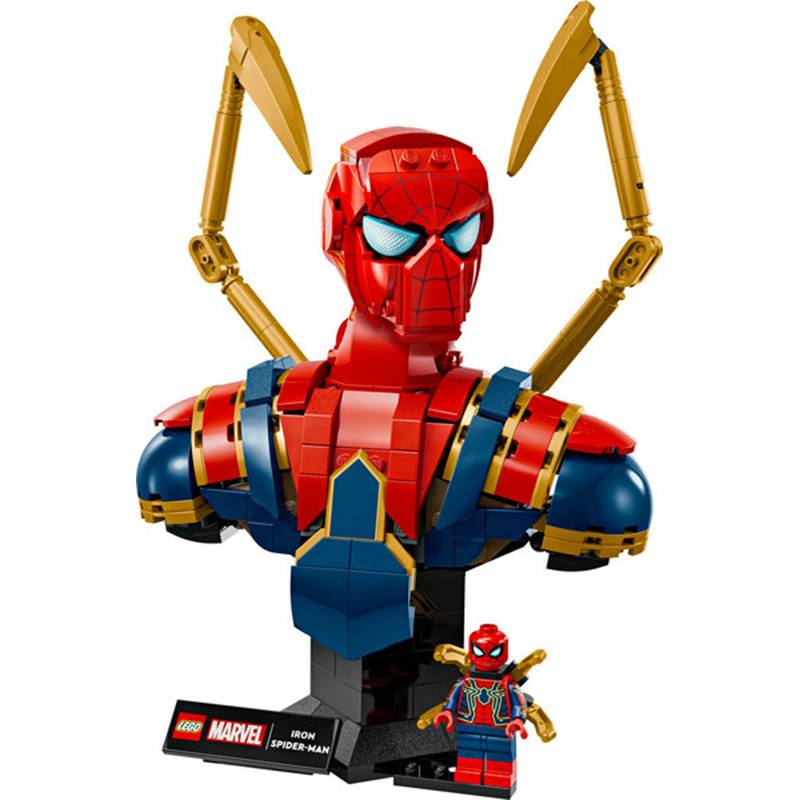 Lego Marvel 76326 - Busto Iron Spiderman - Imagem 2