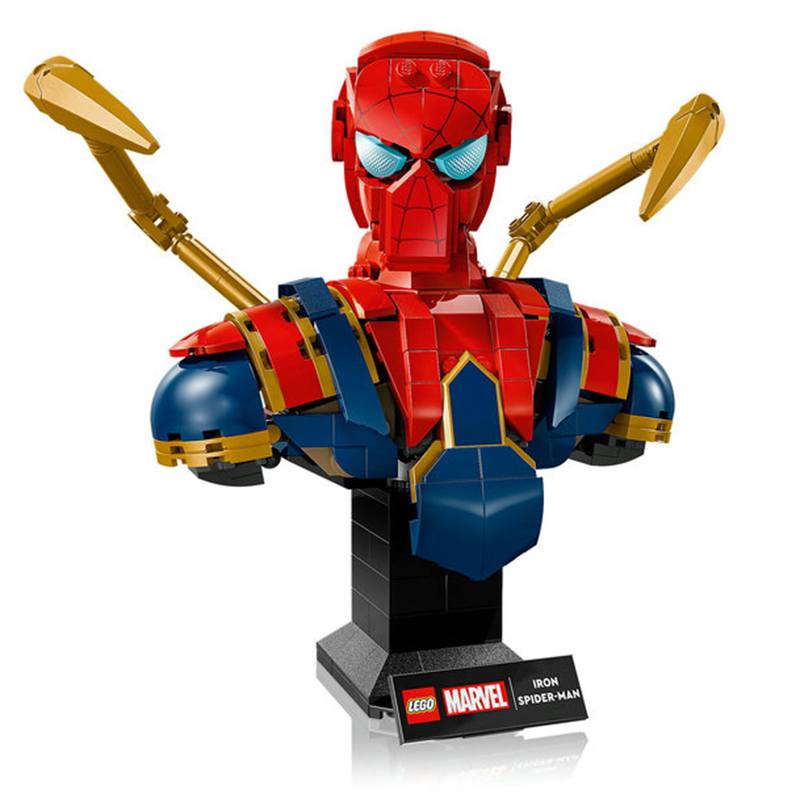 Lego Marvel 76326 - Busto Iron Spiderman - Imagem 3