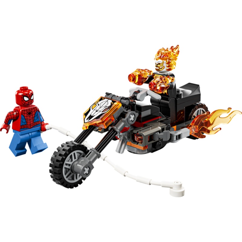 Lego Super Heroes Marvel 76335 - Spider-Man vs. Moto del Motorista Fantasma - Imagen 2