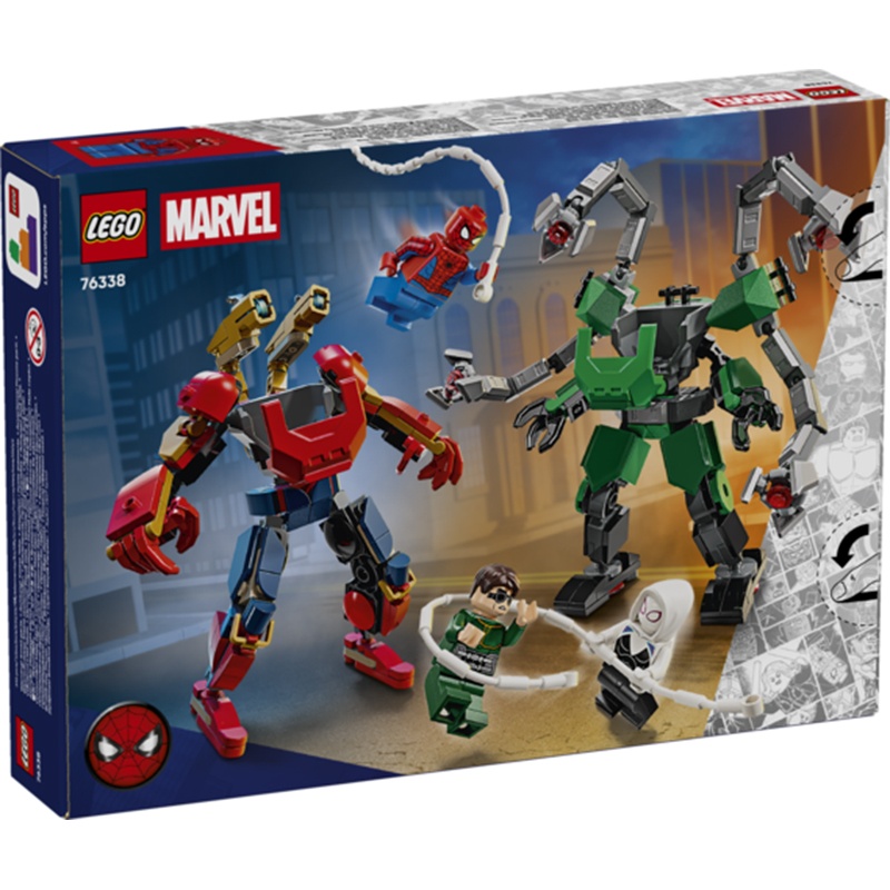 Lego Super Heroes Marvel 76338 - Batalla de Armaduras Robóticas: Spider-Man vs. Doc Ock - Imagen 1