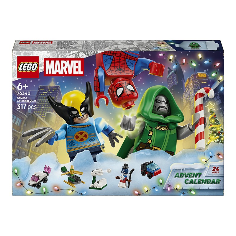 Lego Marvel 76340 - Calendário do Advento Marvel 2026