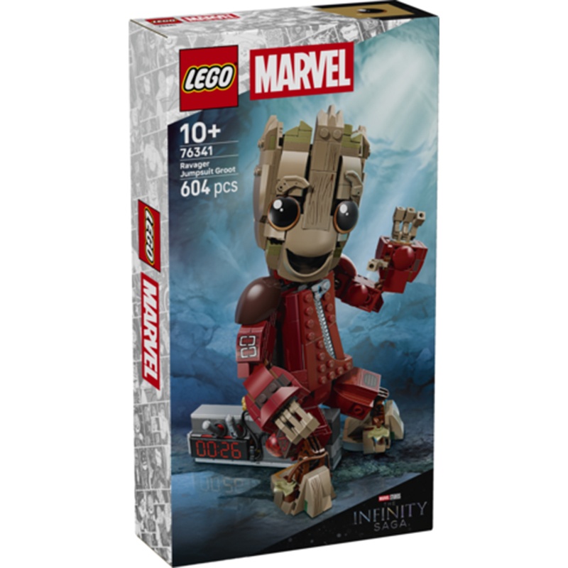 Lego Super Heroes Marvel 76341 - Groot con Traje de Saqueador