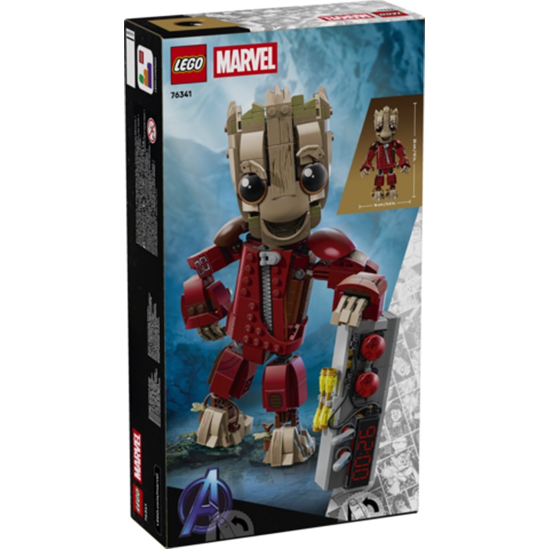 Lego Super Heroes Marvel 76341 - Groot con Traje de Saqueador - Imagen 1