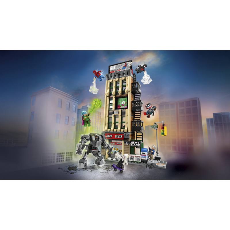 Lego Super Heroes Marvel 76342 - Spider-Man vs. Mysterio: O Daily Bugle - Imagem 3