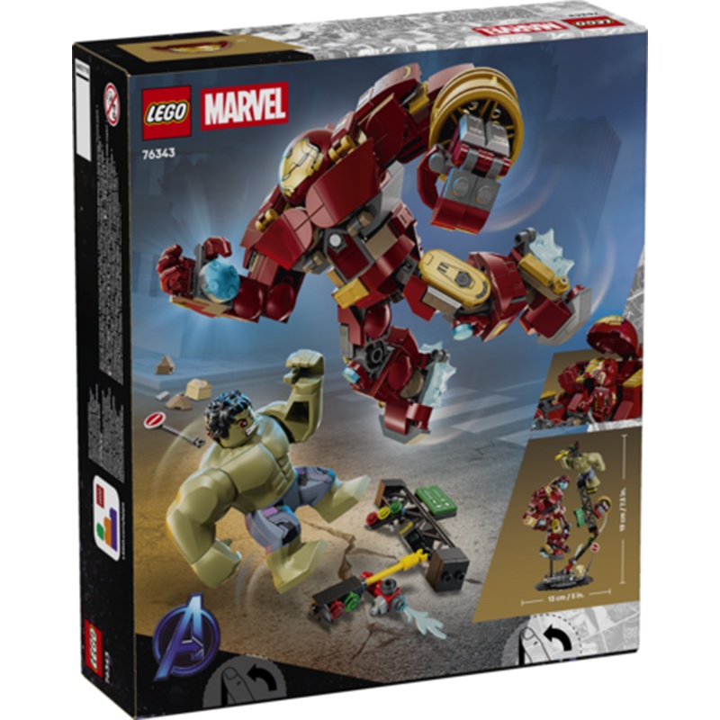 Lego Super Heroes Marvel 76343 - Batalha Lendária: Hulkbuster vs. Hulk - Imagem 1