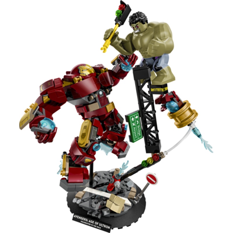 Lego Super Heroes Marvel 76343 - Batalha Lendária: Hulkbuster vs. Hulk - Imagem 2