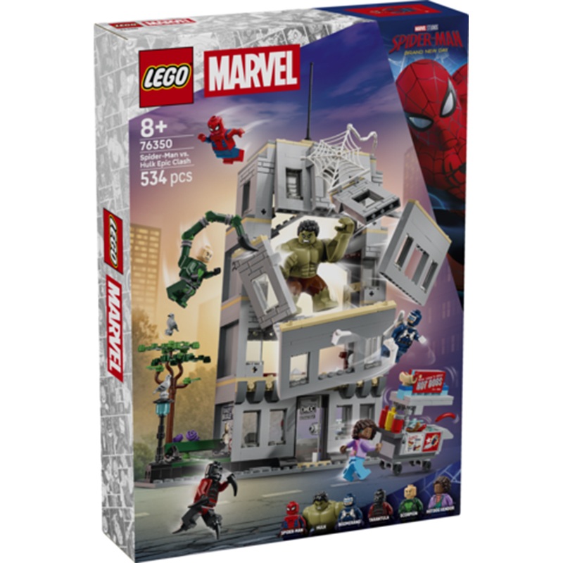 Lego Marvel 76350 - Spider-Man vs. Hulk: Choque Épico