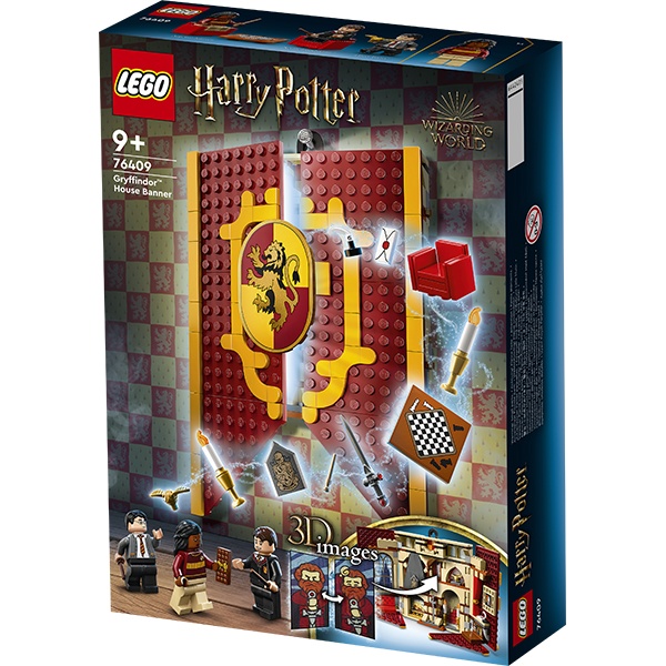 Comprar Lego Harry Potter Bandeira da Casa de Gryffindor de LEGO