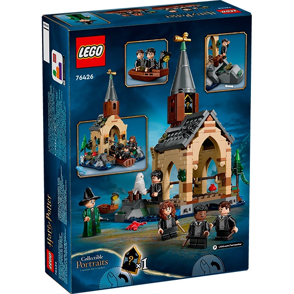 Lego 76426 Harry Potter Cobertizo del Castillo de Hogwarts y Minifiguras - Imagen 1