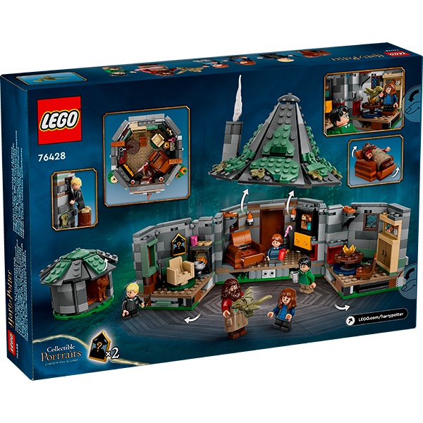Lego 76428 Harry Potter Cabaña de Hagrid: Una Visita Inesperada - Imatge 1