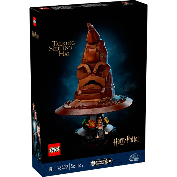 Lego 76429 Harry Potter Hogwarts House Parlant Hat - Imagem 1