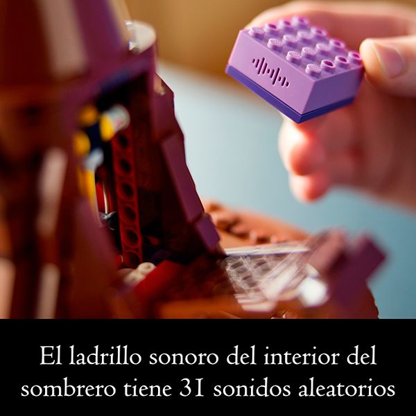 Lego 76429 Harry Potter Sombrero Seleccionador Parlante de Casas Hogwarts - Imagen 5