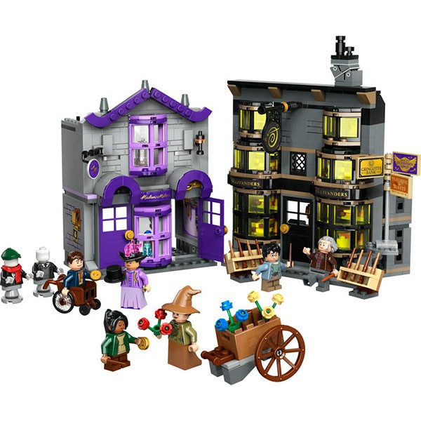 Lego Harry Potter 76439 - Ollivanders y Túnicas de Madame Malkin - Imagen 2