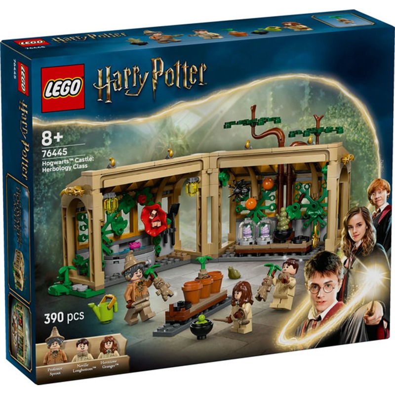 Lego Harry Potter 76445 - Castillo de Hogwarts: Clase de Herbología