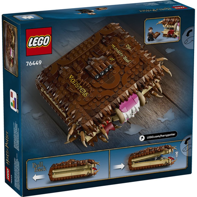 Lego Harry Potter 76449 - Livro Monstruoso dos Monstros Mordedor - Imagem 1