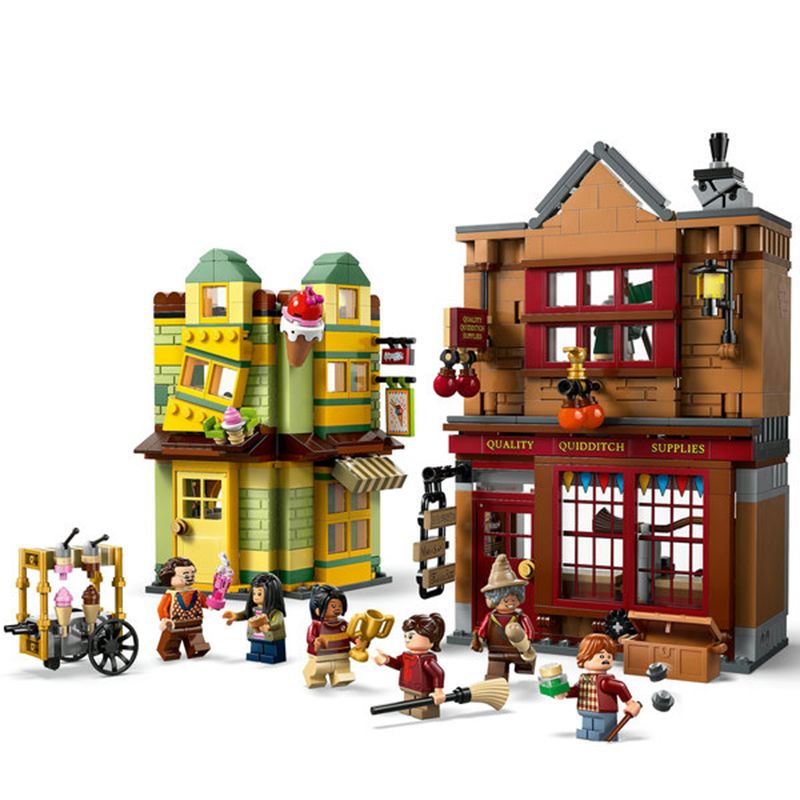 Lego Harry Potter 76452 - Artigos de Qualidade para Quidditch e a gelataria Florean Fortescue - Imagem 2