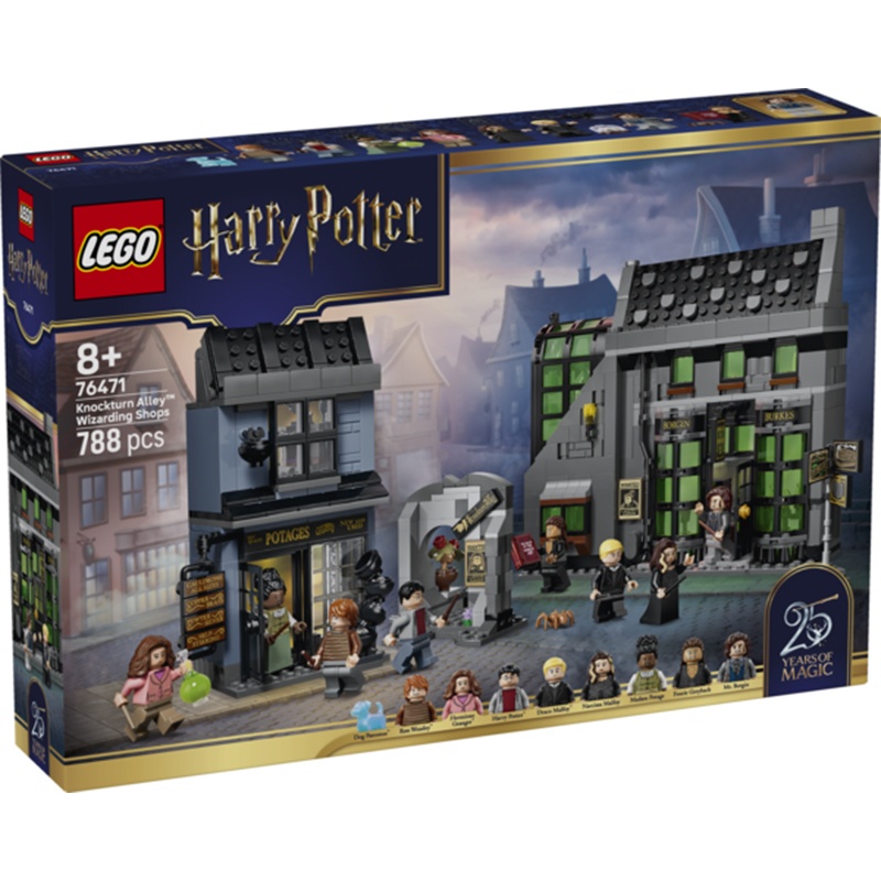 Lego Harry Potter 76471 - Tiendas Mágicas del Callejón Knockturn
