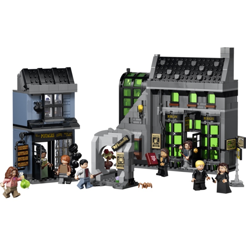 Lego Harry Potter 76471 - Tiendas Mágicas del Callejón Knockturn - Imagen 2