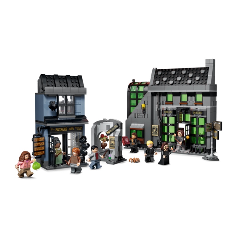 Lego Harry Potter 76471 - Tiendas Mágicas del Callejón Knockturn - Imagen 3