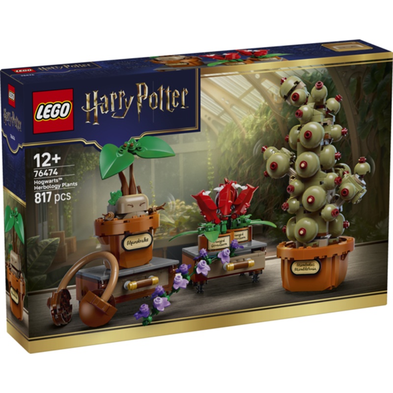 Lego Harry Potter 76474 - Set Hogwarts: Plantas de Herbología