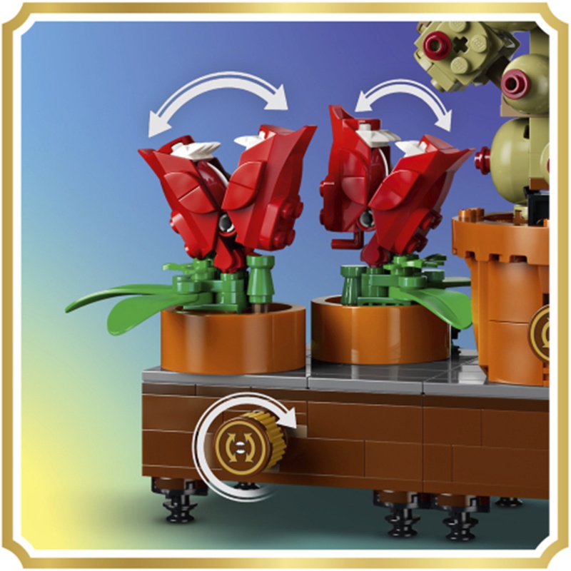 Lego Harry Potter 76474 - Set Hogwarts: Plantas de Herbología - Imagen 4