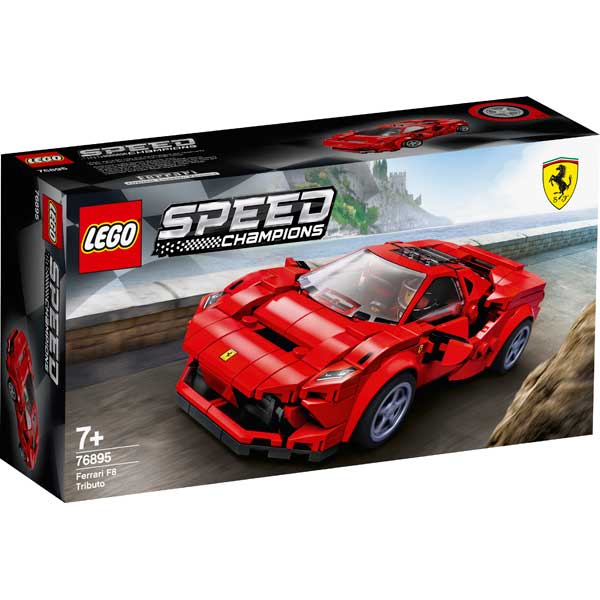 Lego Speed Champions 76895 Ferrari F8 Tributo - Imagem 1