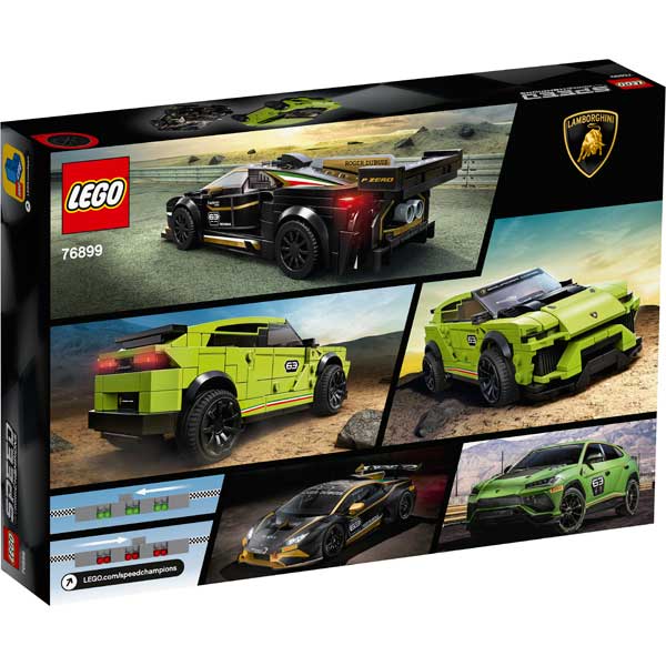 Lego Speed Champions 76899 Lamborghini Urus ST-X & Huracán - Imatge 1