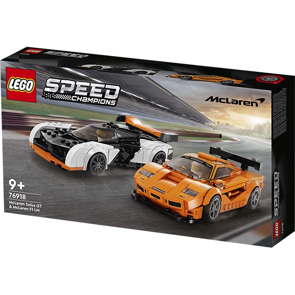 Lego 76918 Speed Champions McLaren Solus GT y McLaren F1 LM - Imagen 1
