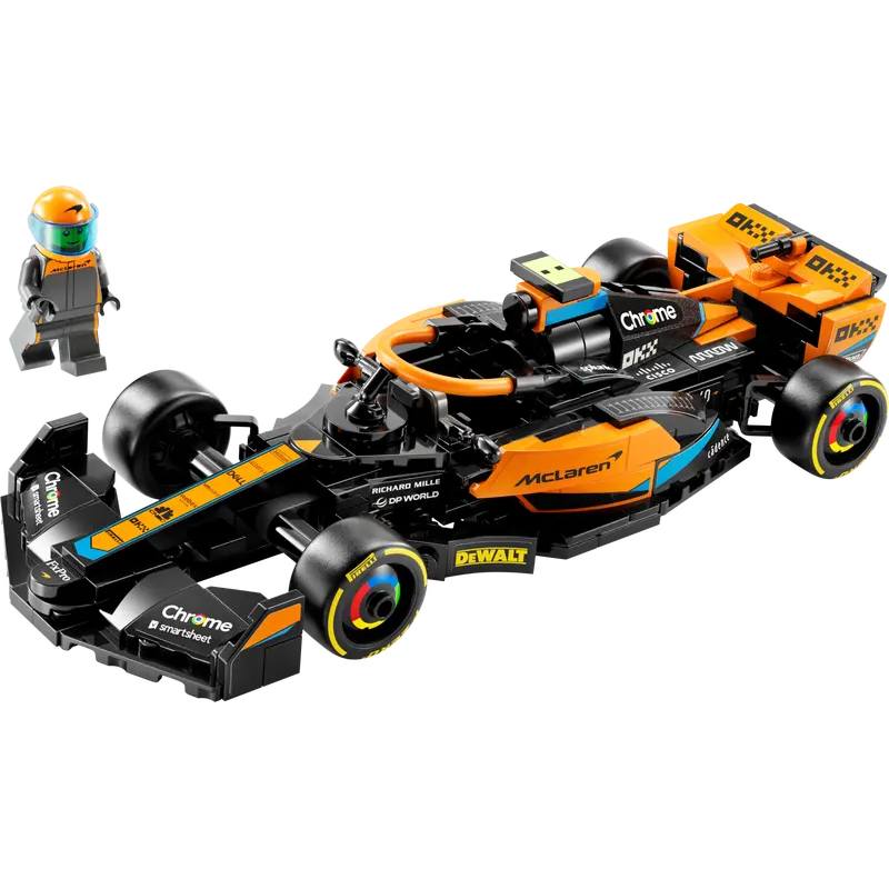 Lego Speed Champions 76919 - Coche de Carreras de Fórmula 1 McLaren 2023 - Imagen 1