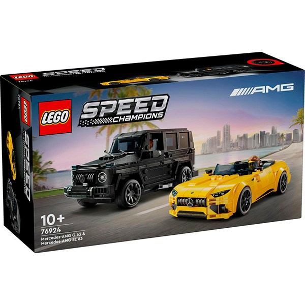 Lego Speed Champions 76924 - Mercedes-AMG G 63 y Mercedes-AMG SL 63 - Imagen 1