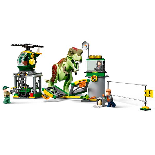 Lego 76944 Jurassic World Fuga del Dinosaurio T-Rex - Imagen 2
