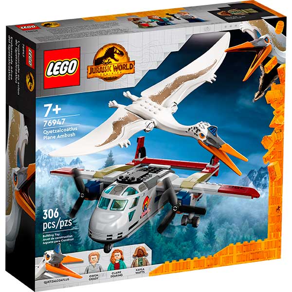Lego 76947 Jurassic World Emboscada Aérea Quetzalcoatlus - Imagem 1