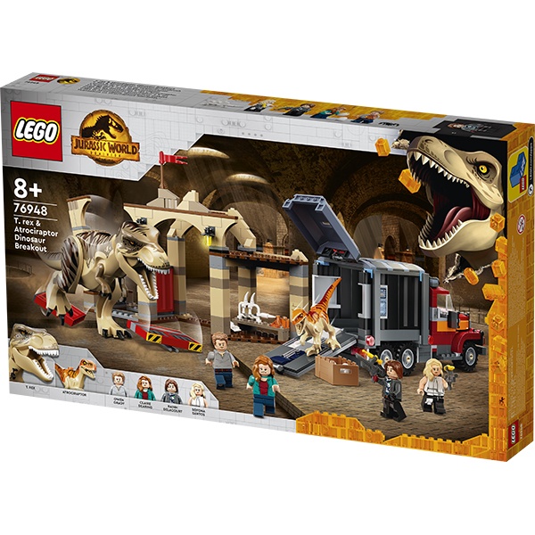 Lego Fuga de T-Rex i Altocirraptor - Imatge 1