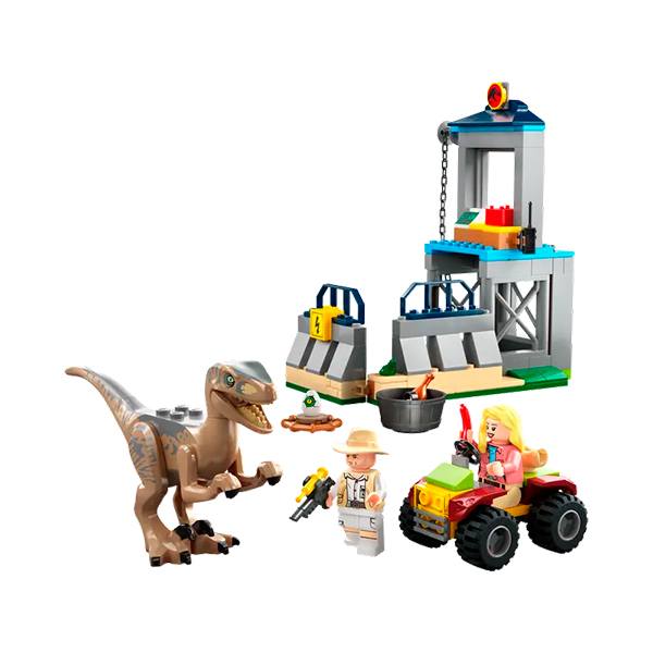 Lego 76957 Jurassic World Huida del Velocirraptor - Imagen 1
